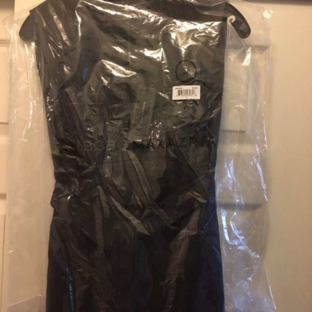 BCBG MaxAzria Faux Leather top